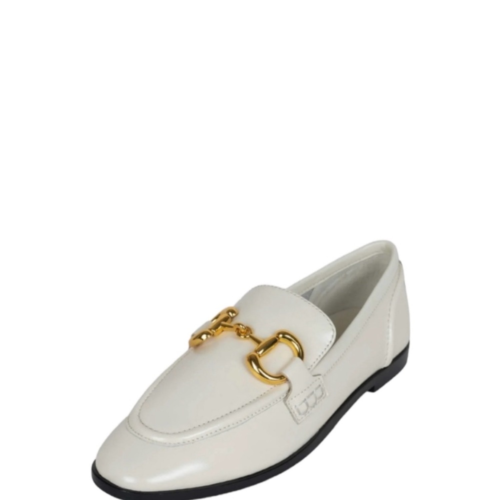 Jeffrey Campbell White Loafers